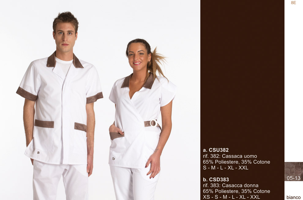 Creativity abbigliamento abiti edivise per estetiste centri estetici beauty-farm beauty -center wellness SPA