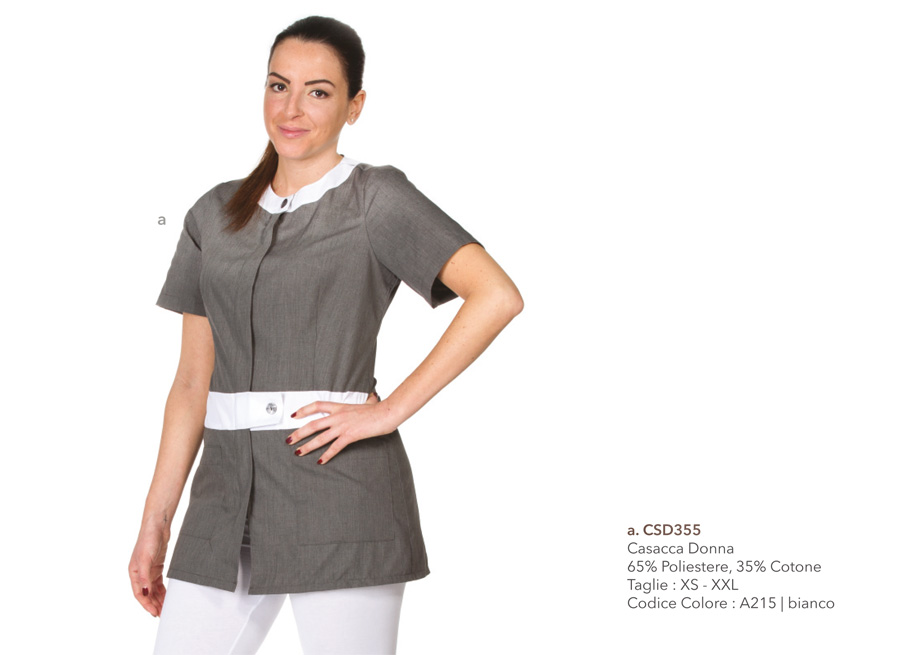 Creativity abbigliamento abiti edivise per estetiste centri estetici beauty-farm beauty -center wellness SPA
